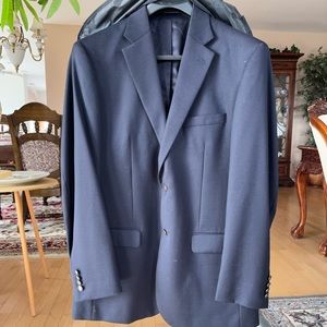Stafford Navy Blue Suit Jacket